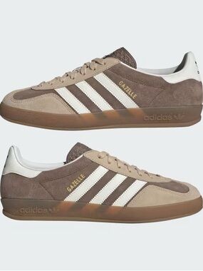 Adidas Gazelle Indoor Sneakers 
Earth Strata Magic Beige